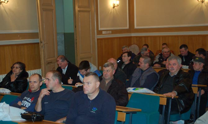 Az Újvidéki Növénynemesítő Intézet előadása Szenttamáson, 2016. február 10. képek